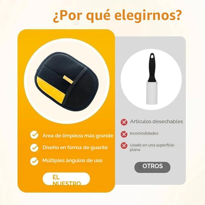 Peluxi- Guante Eliminador de Pelo para Mascotas